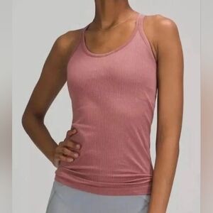 Lululemon Tank Top Racerback In Rose